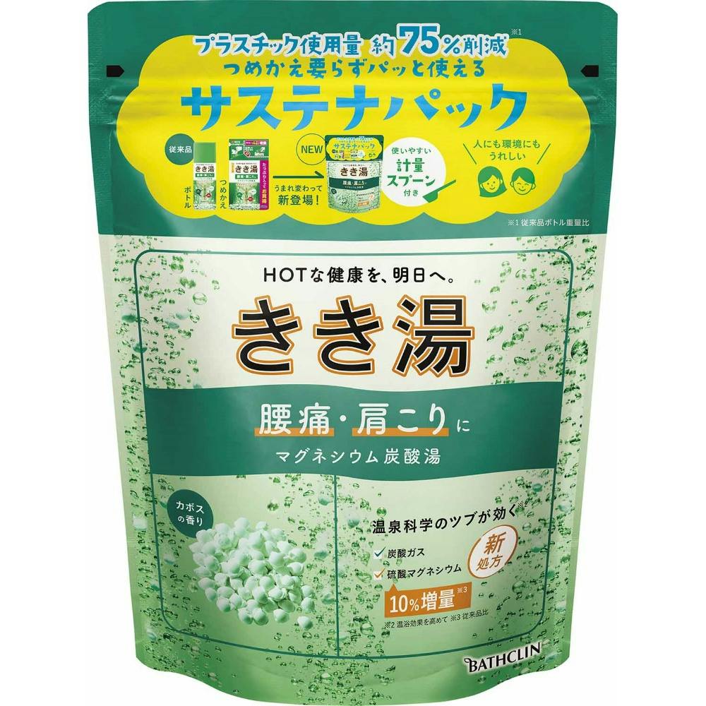 【12点まとめ買い】きき湯 マグネシウム炭酸湯 ３６０ｇ × 12点【送料込み】 ＃hrm-4548514158375