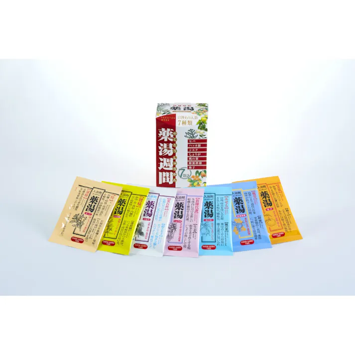 オリヂナル薬湯週間アソート 7包 ×1点【送料込み】 #hrm-4901180025004