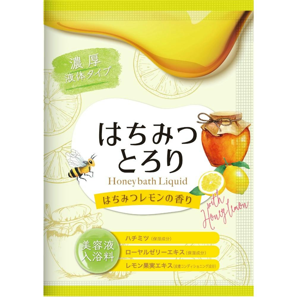 はちみつとろり はちみつレモンの香り 40ml × 10点 #hrm-4976552033468 洗面用品 はちみつとろり はちみつレモンの香り 40ml × 10点 #hrm-4976552033468 洗面用品