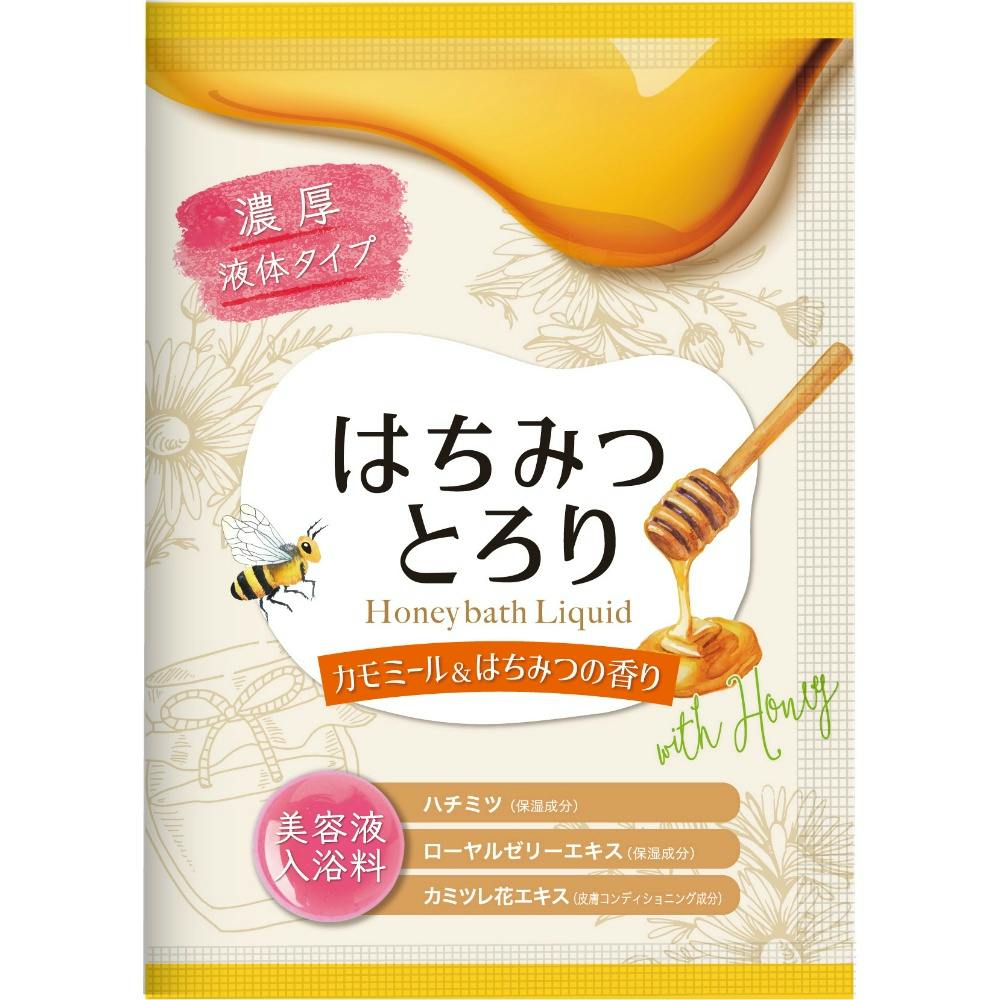 はちみつとろり カモミール&はちみつの香り 40ml ×1点 #hrm-4976552033475 洗面用品 はちみつとろり カモミール&はちみつの香り 40ml ×1点 #hrm-4976552033475 洗面用品