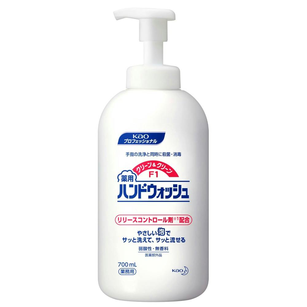 【6点まとめ買い】クリーン＆クリーンＦ１薬用ハンドウォッシュ業務用７００ml × 6点【送料込み】 ＃hrm-4901301508034