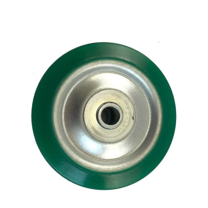 台車・キャスター用ウレタン車輪 外径100mm UW-100 シシクアドクライス 8個セット