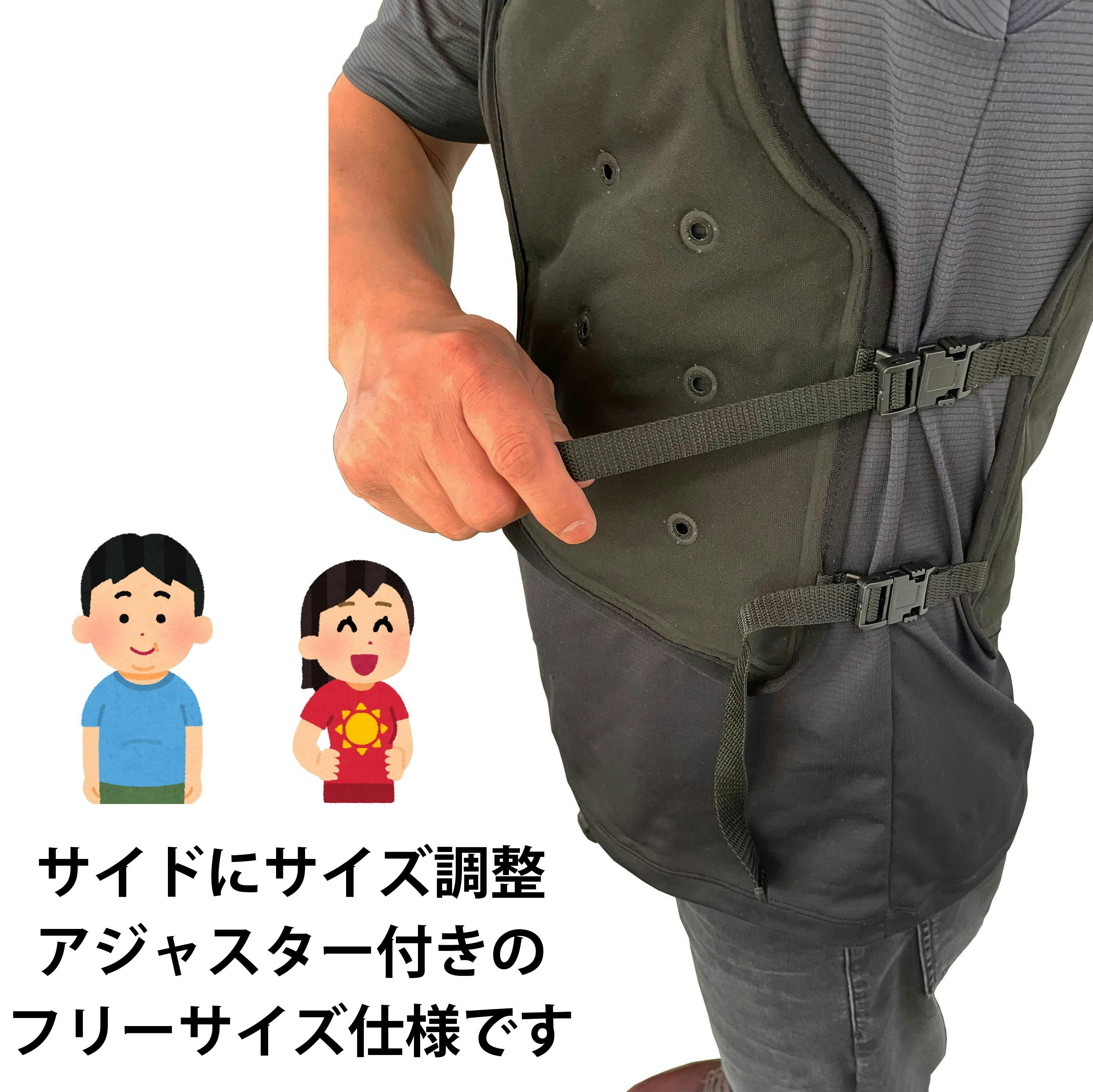 大進 気化熱 ベスト 空調作業服 のなかにも 注水 クール ベスト