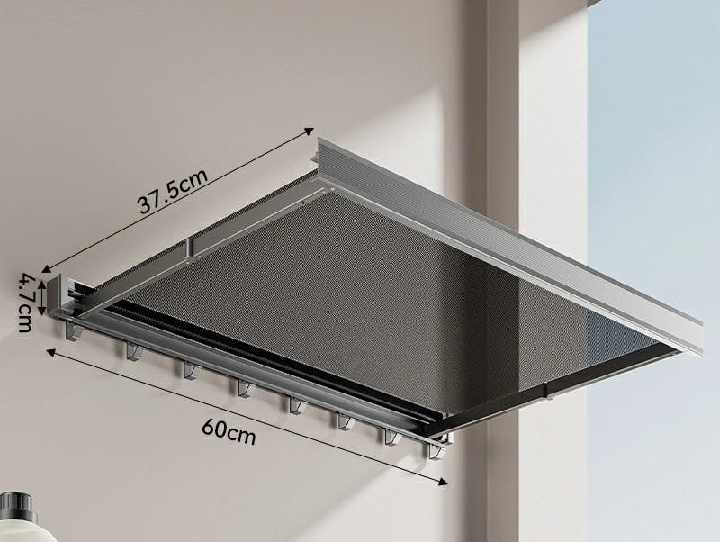 壁掛けハンガー 折りたたみ 梅雨対策 物干しラック 伸縮 メッシュ 室内 浴室物干しネット スタンド バルコニー乾燥ラック 伸縮バスタオルハンガー 壁タオルラック 寝室/浴室/玄関/ベランダ