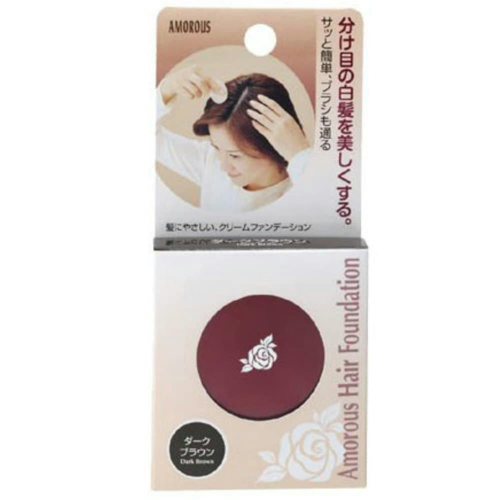 アモロスヘアファンデーションダークブラウン × 6点 #hrm-4970166078013 ヘアケア・スタイリング アモロスヘアファンデーションダークブラウン × 6点 #hrm-4970166078013 ヘアケア・スタイリング