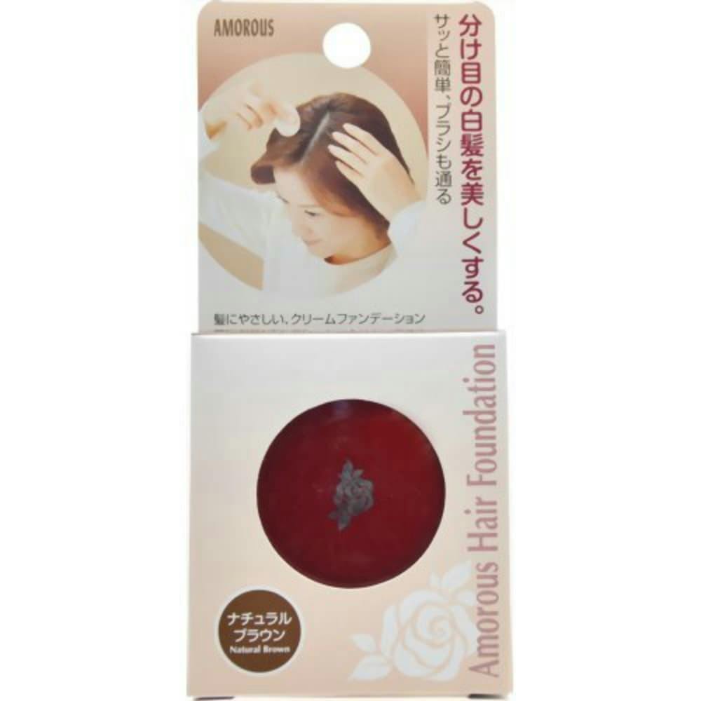 アモロス ヘアファンデーションナチュラルブラウン ×1点 hrm#4970166078020 ヘアケア・スタイリング アモロス ヘアファンデーションナチュラルブラウン ×1点 hrm#4970166078020 ヘアケア・スタイリング