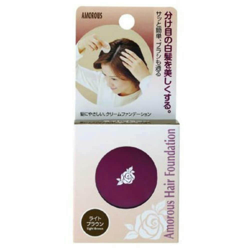 アモロス ヘアファンデ ライトブラウン × 6点 #hrm-4970166078037 ヘアケア・スタイリング アモロス ヘアファンデ ライトブラウン × 6点 #hrm-4970166078037 ヘアケア・スタイリング