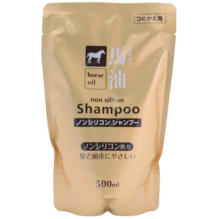 コスメS 馬油シャンプー詰替500ml ×1点【送料込み】 #hrm-4513574015364