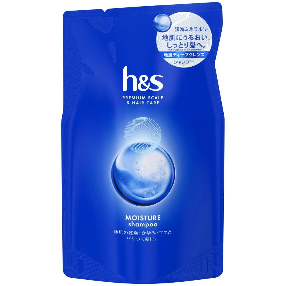 h&s モイスチャー シャンプー つめかえ ×1点 #hrm-4987176143112 ヘアケア・スタイリング h&s モイスチャー シャンプー つめかえ ×1点 #hrm-4987176143112 ヘアケア・スタイリング