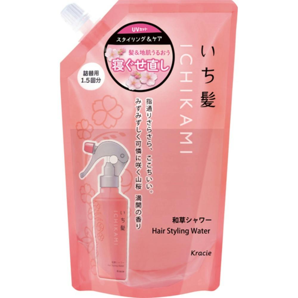いち髪髪&地肌寝ぐせ直し和草シャワー詰替375ml ×1点 #hrm-4901417618924 ヘアケア・スタイリング いち髪髪&地肌寝ぐせ直し和草シャワー詰替375ml ×1点 #hrm-4901417618924 ヘアケア・スタイリング