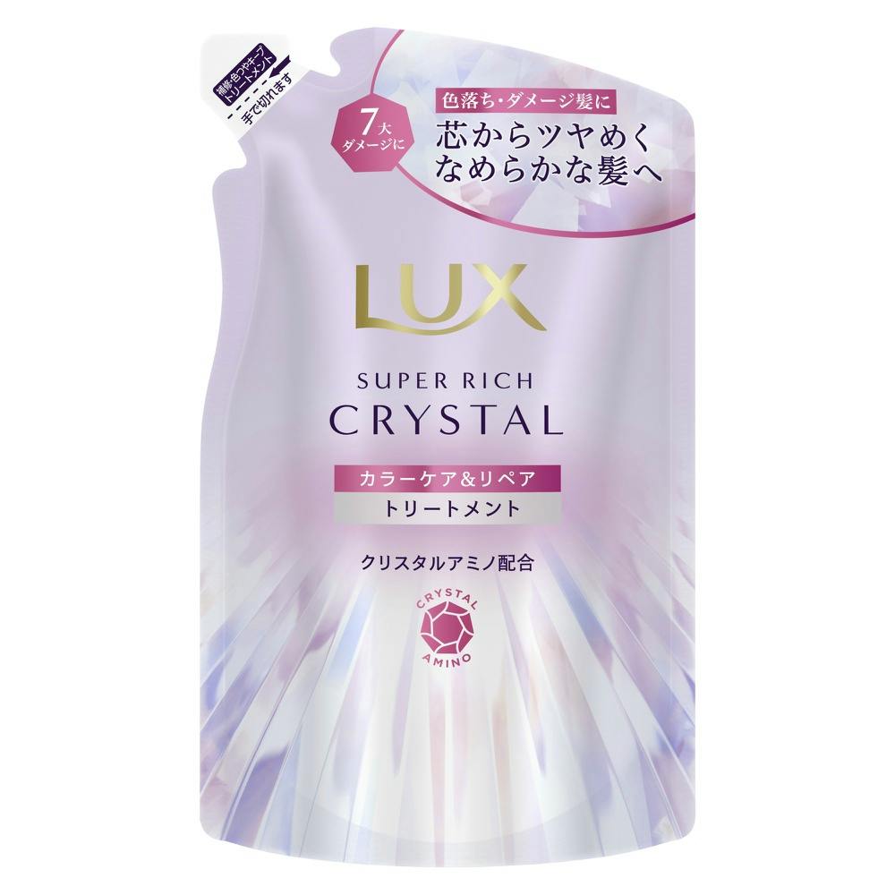 ラックス スーパーリッチクリスタル カラーケア&リペア トリートメント つめかえ用 × 18点 #hrm-4902111778914 ヘアケア・スタイリング ラックス スーパーリッチクリスタル カラーケア&リペア トリートメント つめかえ用 × 18点 #hrm-4902111778914 ヘアケア・スタイリング
