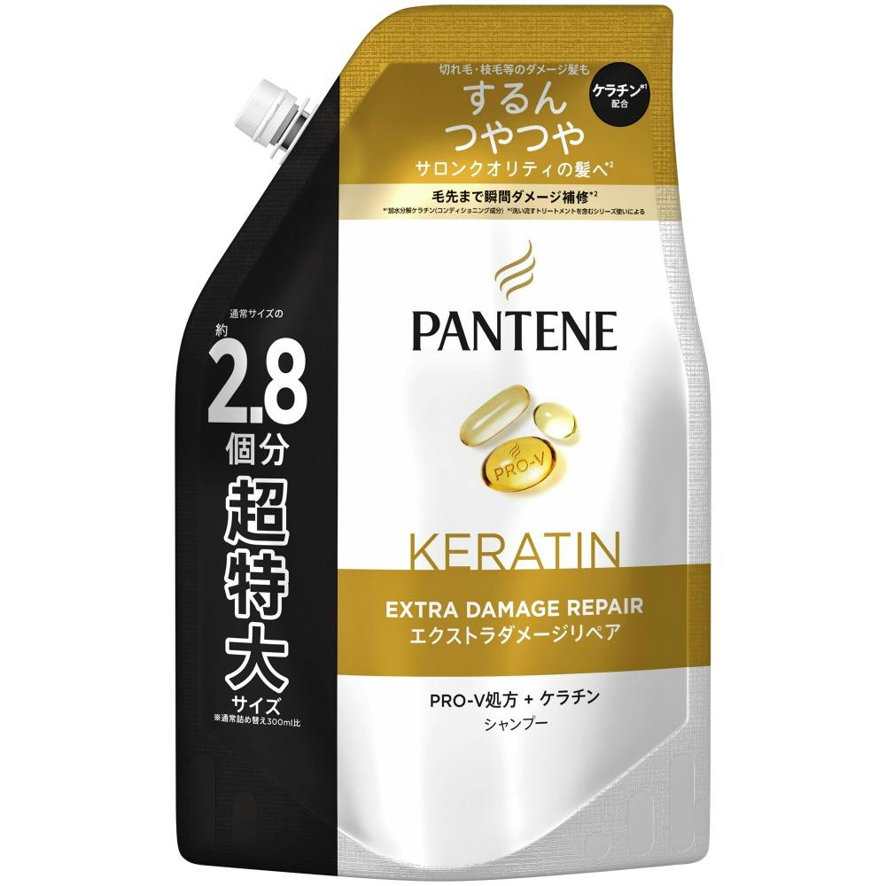 パンテーン エクストラダメージリペア シャンプー トリートメント 特大 各3袋 6点まとめ買い】パンテーン エクストラダメージリペア シャンプー