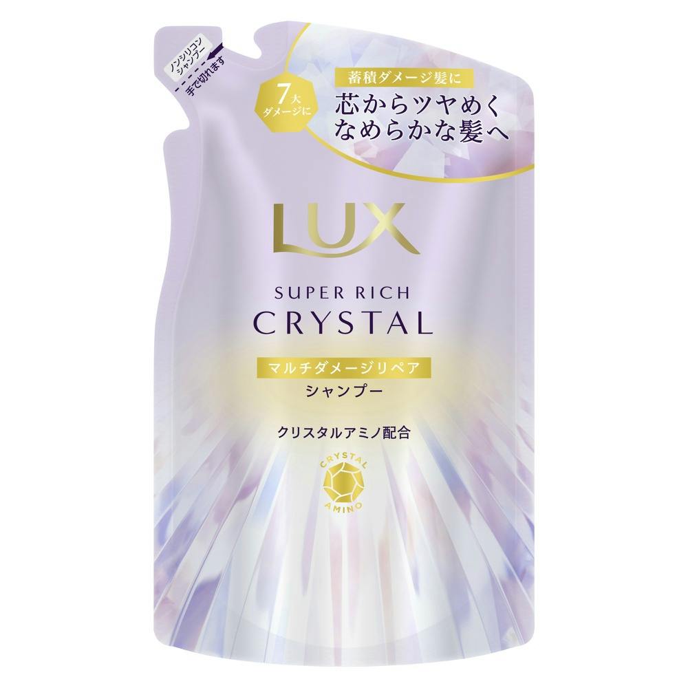 ラックス スーパーリッチクリスタル マルチダメージリペア シャンプー つめかえ用 ×1点 #hrm-4902111778822 ヘアケア・スタイリング ラックス スーパーリッチクリスタル マルチダメージリペア シャンプー つめかえ用 ×1点 #hrm-4902111778822 ヘアケア・スタイリング