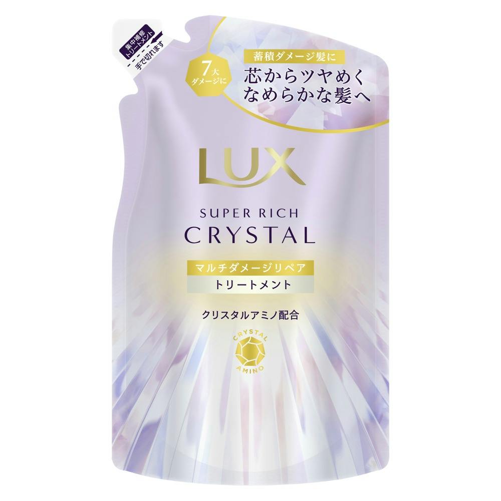 ラックス スーパーリッチクリスタル マルチダメージリペア トリートメント つめかえ用 ×1点 #hrm-4902111778846 ヘアケア・スタイリング ラックス スーパーリッチクリスタル マルチダメージリペア トリートメント つめかえ用 ×1点 #hrm-4902111778846 ヘアケア・スタイリング