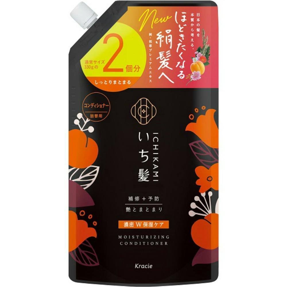 いち髪 濃密W保湿ケアコンディショナー詰替用2回分 × 12点 #hrm-4901417722645 ヘアケア・スタイリング いち髪 濃密W保湿ケアコンディショナー詰替用2回分 × 12点 #hrm-4901417722645 ヘアケア・スタイリング