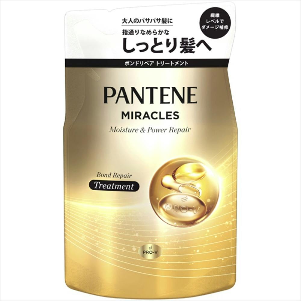 パンテーンミラクルズ ボンドリペアシリーズ モイスチャー&パワーリペア トリートメント 詰替 ×1点 #hrm-4987176204622 ヘアケア・スタイリング パンテーンミラクルズ ボンドリペアシリーズ モイスチャー&パワーリペア トリートメント 詰替 ×1点 #hrm-4987176204622 ヘアケア・スタイリング