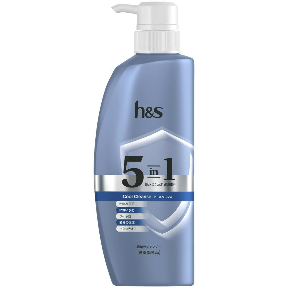 h&s 5in1 クールクレンズ シャンプー ポンプ ×1点 #hrm-4987176243355 ヘアケア・スタイリング h&s 5in1 クールクレンズ シャンプー ポンプ ×1点 #hrm-4987176243355 ヘアケア・スタイリング
