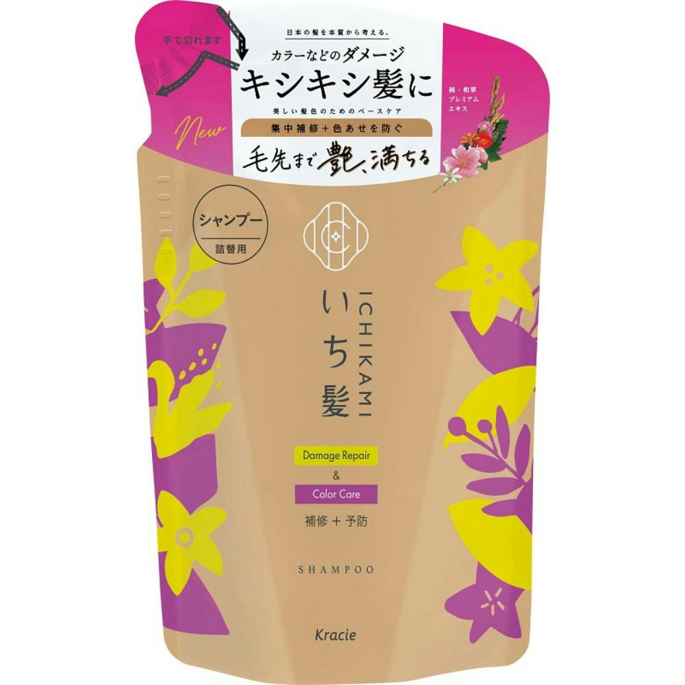 いち髪 ダメージリペア&カラーケア シャンプー 詰替用 × 18点 #hrm-4901417723338 ヘアケア・スタイリング いち髪 ダメージリペア&カラーケア シャンプー 詰替用 × 18点 #hrm-4901417723338 ヘアケア・スタイリング