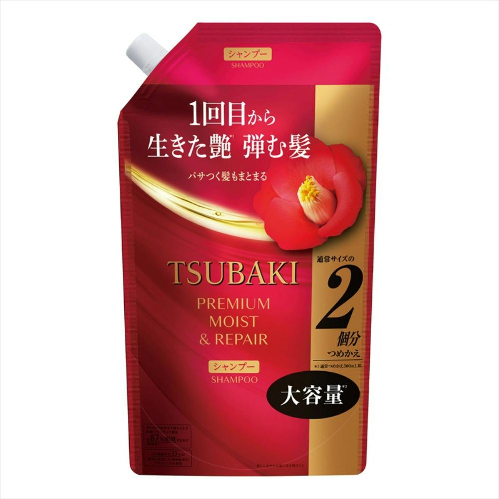 TSUBAKI プレミアム モイスト&リペア シャンプー つめかえ用 大容量 × 9点 #hrm-4550516486059 ヘアケア・スタイリング TSUBAKI プレミアム モイスト&リペア シャンプー つめかえ用 大容量 × 9点 #hrm-4550516486059 ヘアケア・スタイリング