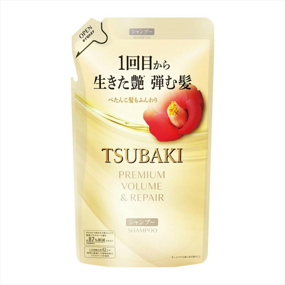 TSUBAKI プレミアム ボリューム&リペア シャンプーつめかえ用 ×1点 #hrm-4550516487209 ヘアケア・スタイリング TSUBAKI プレミアム ボリューム&リペア シャンプーつめかえ用 ×1点 #hrm-4550516487209 ヘアケア・スタイリング