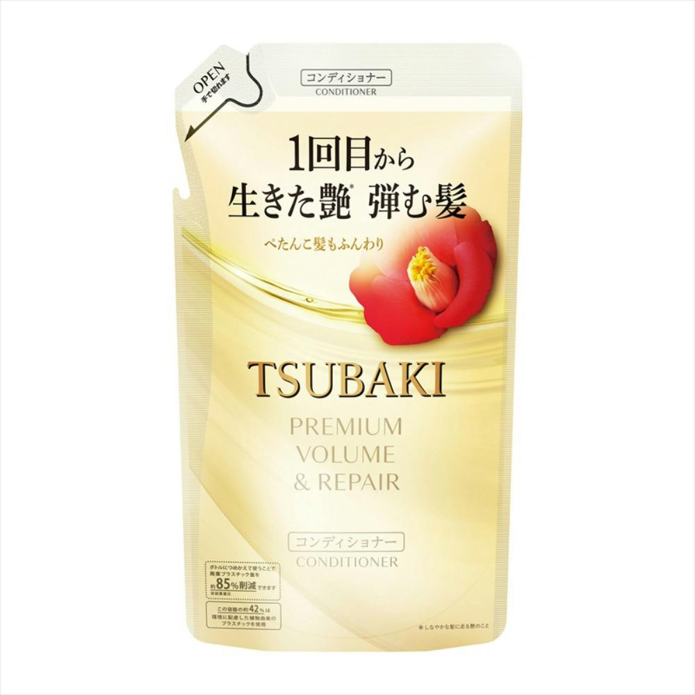 TSUBAKI プレミアム ボリューム&リペア コンディショナーつめかえ用 ×1点 #hrm-4550516488114 ヘアケア・スタイリング TSUBAKI プレミアム ボリューム&リペア コンディショナーつめかえ用 ×1点 #hrm-4550516488114 ヘアケア・スタイリング