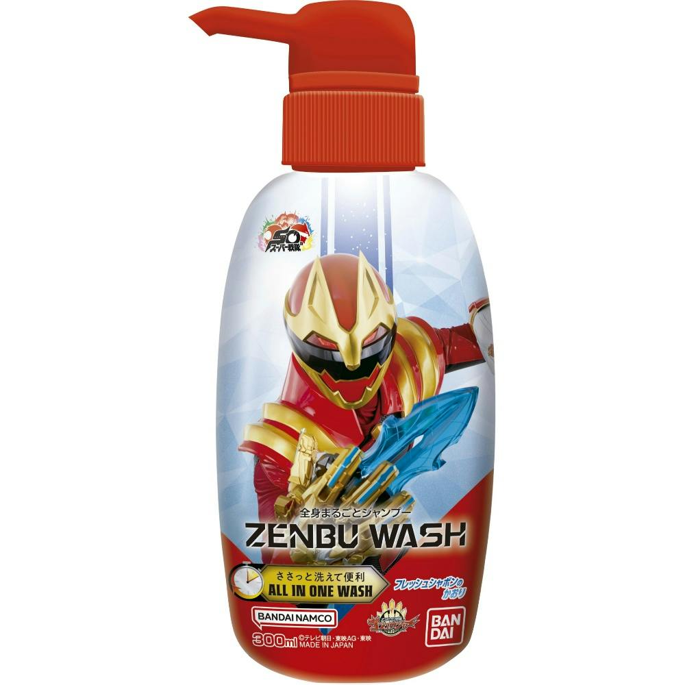 【3点まとめ買い】ＺＥＮＢＵＷＡＳＨ ナンバーワン戦隊ゴジュウジャー × 3点【送料込み】 ＃hrm-4570118048431