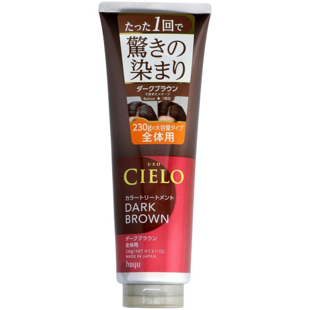 新品☆ダークブラウントレーナー☆clove送料込み シエロ カラートリートメント 全体用 ダークブラウン ×1点 hrm