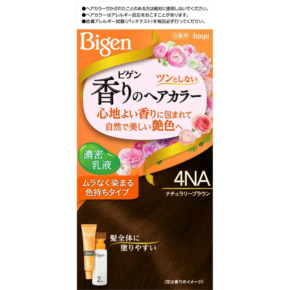 ビゲン 香りのヘアカラー 乳液 4NA ナチュラリーブラウン ×1点