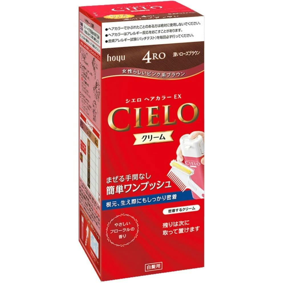 シエロヘアカラーEXクリーム 4RO ×1点【送料込み】 ＃hrm