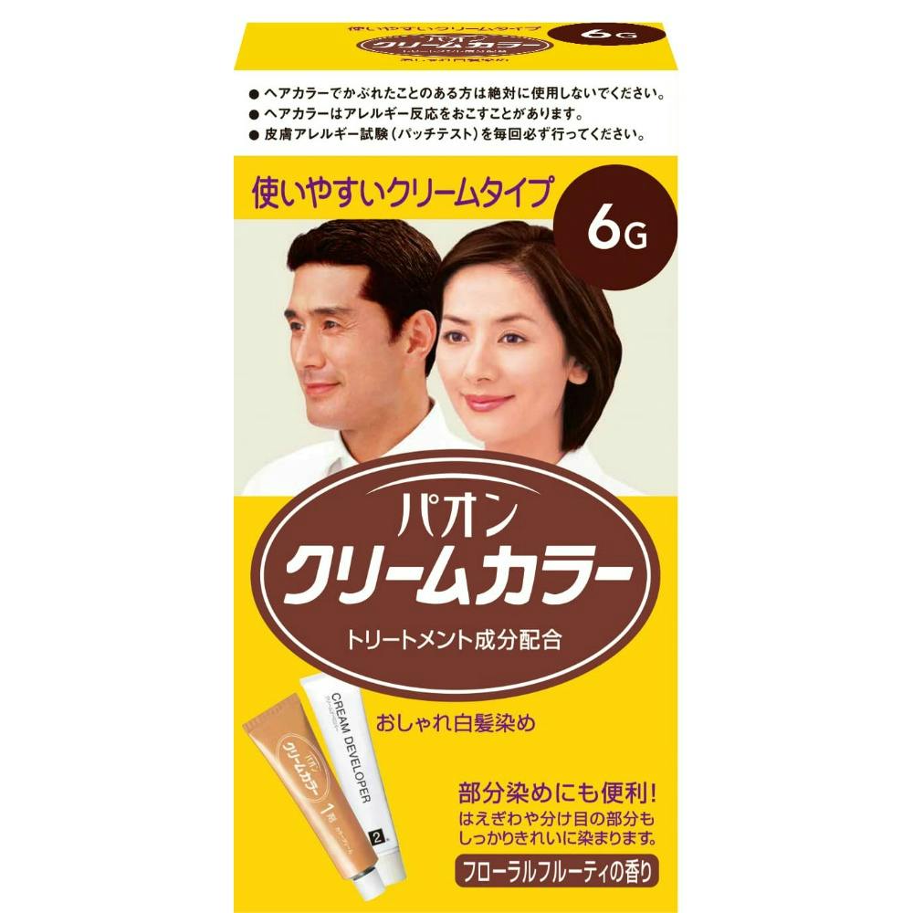 パオン クリームカラー ６Ｇ 自然な褐色 ×1点【送料込み】 ＃hrm-4987234130207