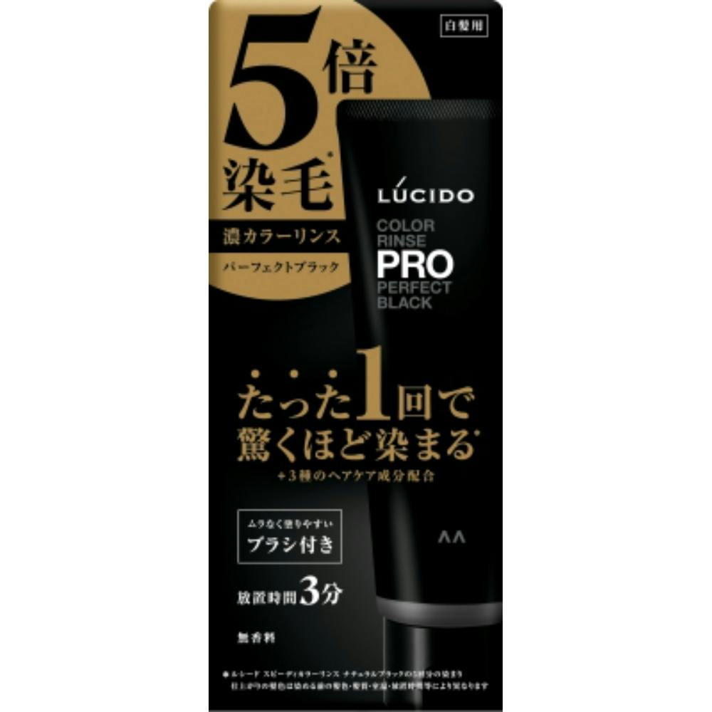 ルシ―ド カラーリンスPRO パーフェクトブラック ×1点 #hrm-4902806130591 ヘアケア・スタイリング ルシ―ド カラーリンスPRO パーフェクトブラック ×1点 #hrm-4902806130591 ヘアケア・スタイリング