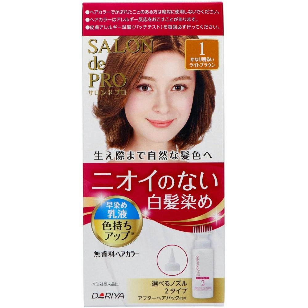 27点まとめ買い】サロンドプロ無香料ヘアカラー早染め乳液（白髪