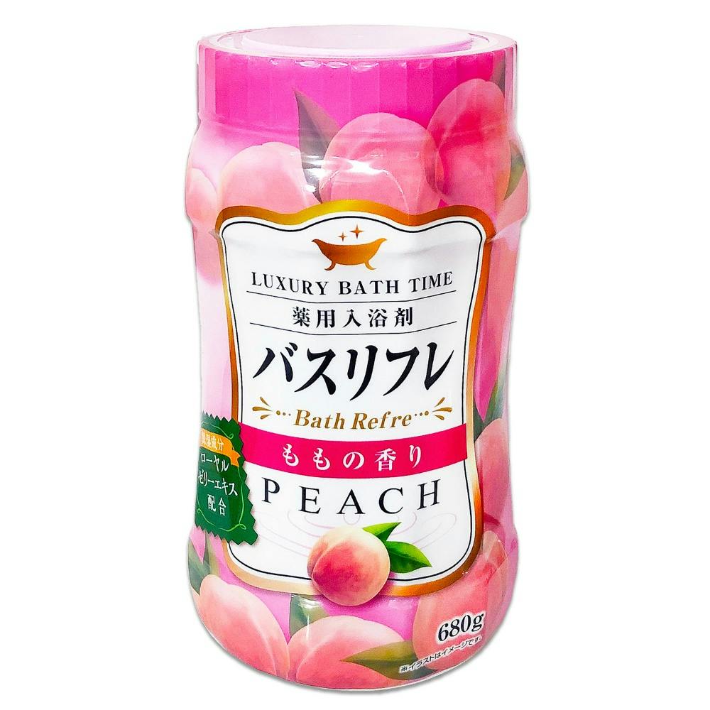 バスリフレ薬用入浴剤桃の香りR680G ×1点 #hrm-4900480227859 ヘアケア・スタイリング