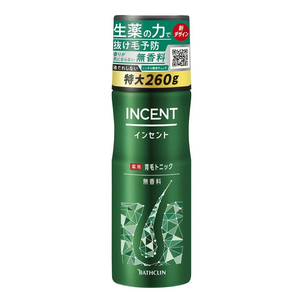 【12点まとめ買い】インセント 薬用育毛トニック 無香料 ２６０Ｇ × 12点【送料込み】 ＃hrm-4548514511323