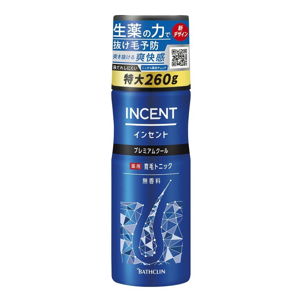 インセント 薬用育毛トニック 無香料 プレミアムクール 260G