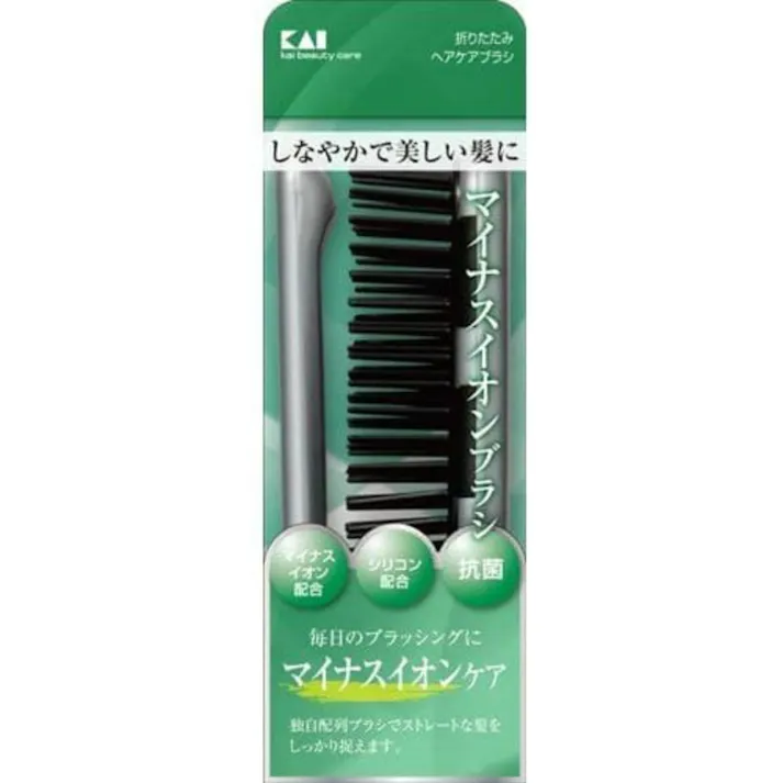 【6点まとめ買い】KQ3071 イオンエステ 折りたたみヘアケアブラシ × 6点【送料込み】 #hrm-4901601283105