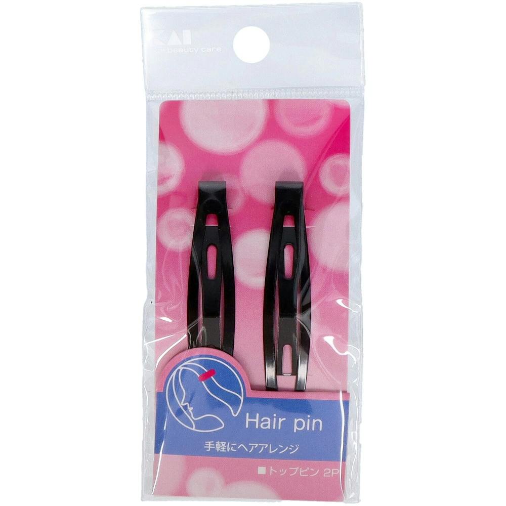 12点まとめ買い】SSトップピン2Pブラック HL0144 × 12点