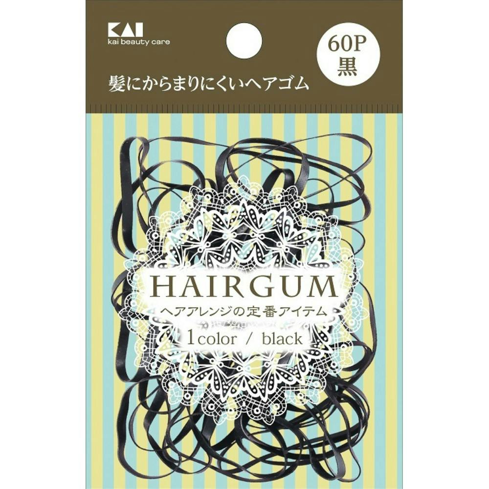 ＫＱ００１７ゴムリング 黒 ６０Ｐ ×1点【送料込み】 ＃hrm-4901601306330