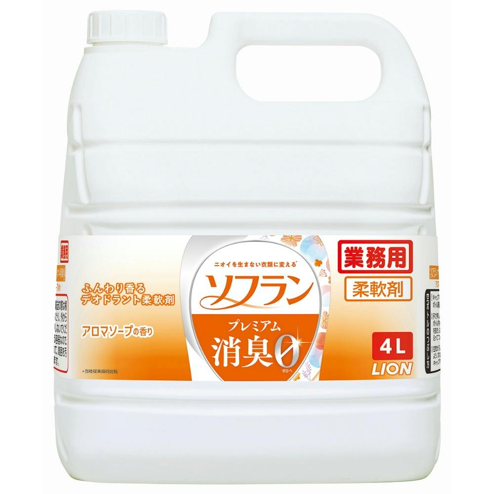 ソフランプレミアム消臭アロマソープの香り4L × 3点 #hrm-4903301307211 洗濯機用品 ソフランプレミアム消臭アロマソープの香り4L × 3点 #hrm-4903301307211 洗濯機用品