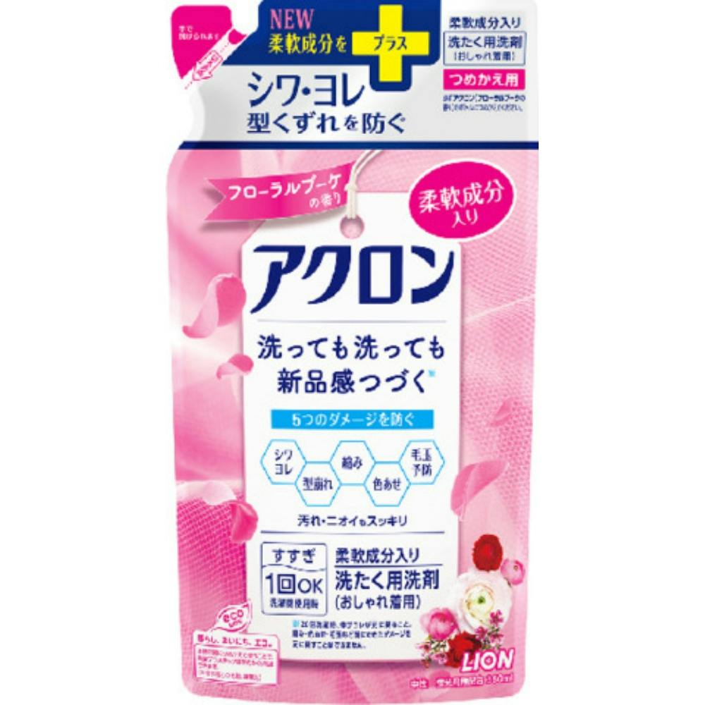 アクロンフローラルブーケの香り つめかえ用 380ml × 24点 #hrm-4903301344575 洗濯機用品 アクロンフローラルブーケの香り つめかえ用 380ml × 24点 #hrm-4903301344575 洗濯機用品