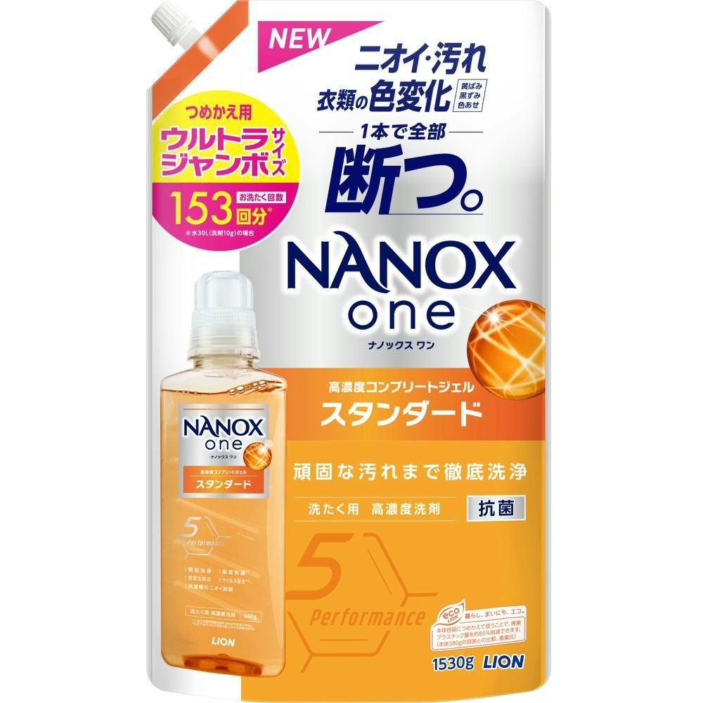 NANOX one スタンダード つめかえ用ウルトラジャンボ 1530g × 6点 #hrm-4903301350613 洗濯機用品 NANOX one スタンダード つめかえ用ウルトラジャンボ 1530g × 6点 #hrm-4903301350613 洗濯機用品