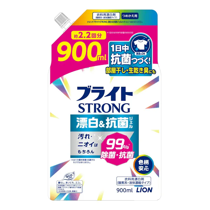ブライトSTRONG 漂白&抗菌ジェル つめかえ用 ×1点【送料込み】 #hrm-4903301361909