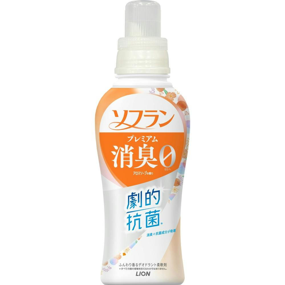 ソフラン プレミアム消臭 アロマソープの香り 本体 510ml × 16点 #hrm-4903301363606 洗濯機用品 ソフラン プレミアム消臭 アロマソープの香り 本体 510ml × 16点 #hrm-4903301363606 洗濯機用品