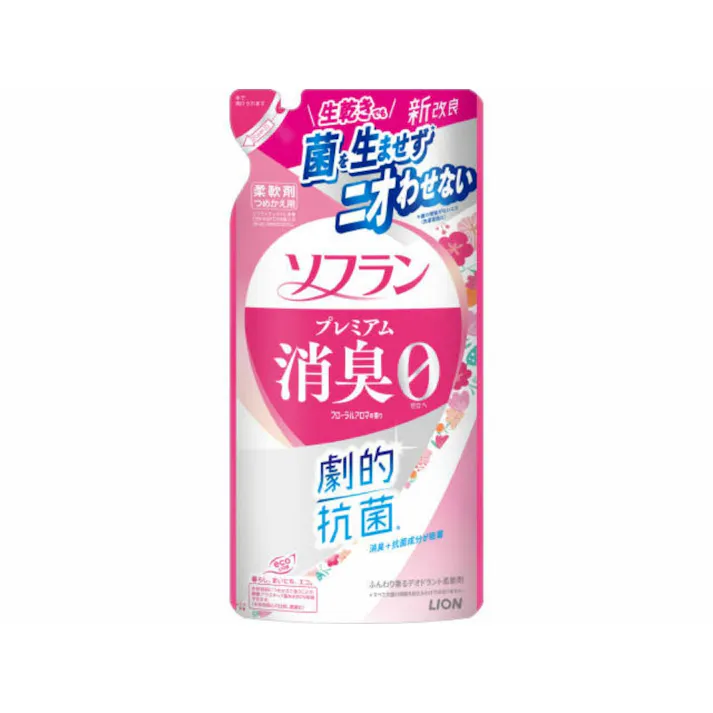 ソフラン プレミアム消臭 フローラルアロマの香り つめかえ用 380ml ×1点【送料込み】 #hrm-4903301363545