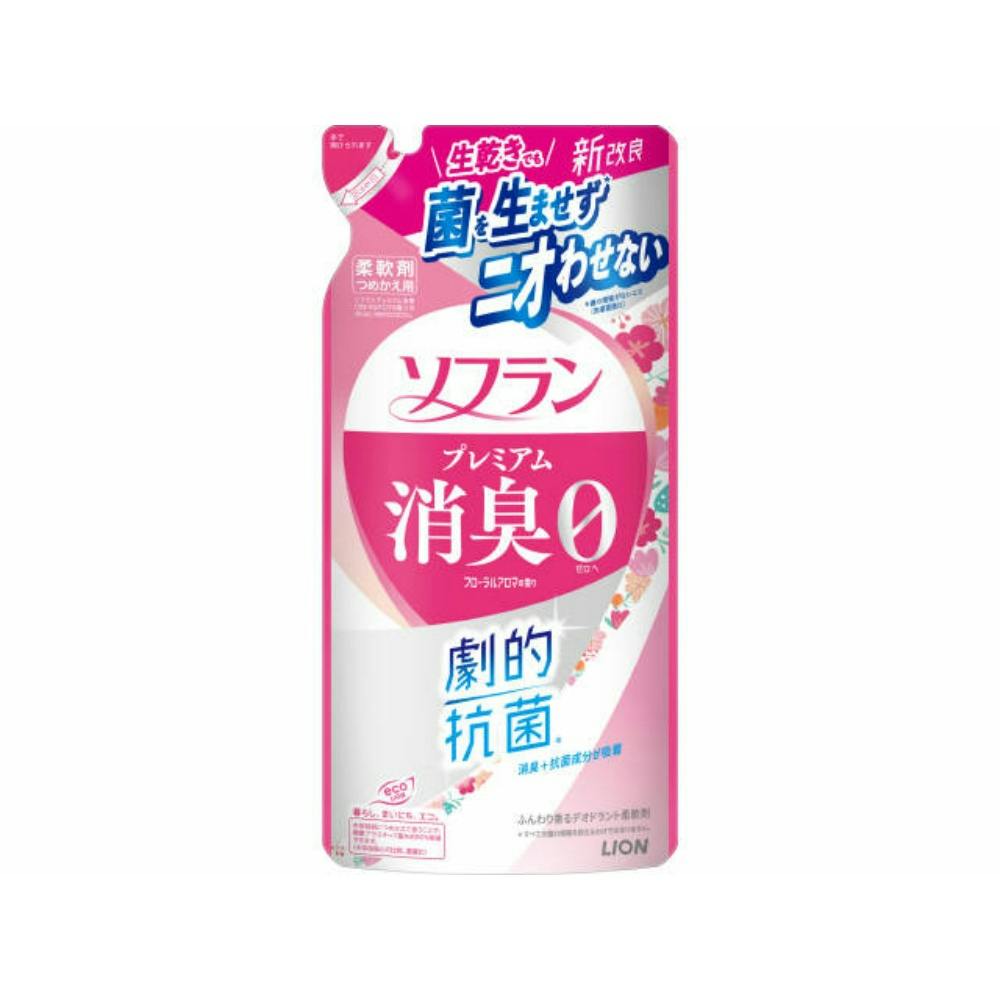 ソフラン プレミアム消臭 フローラルアロマの香り つめかえ用 380ml × 20点 #hrm-4903301363545 洗濯機用品 ソフラン プレミアム消臭 フローラルアロマの香り つめかえ用 380ml × 20点 #hrm-4903301363545 洗濯機用品