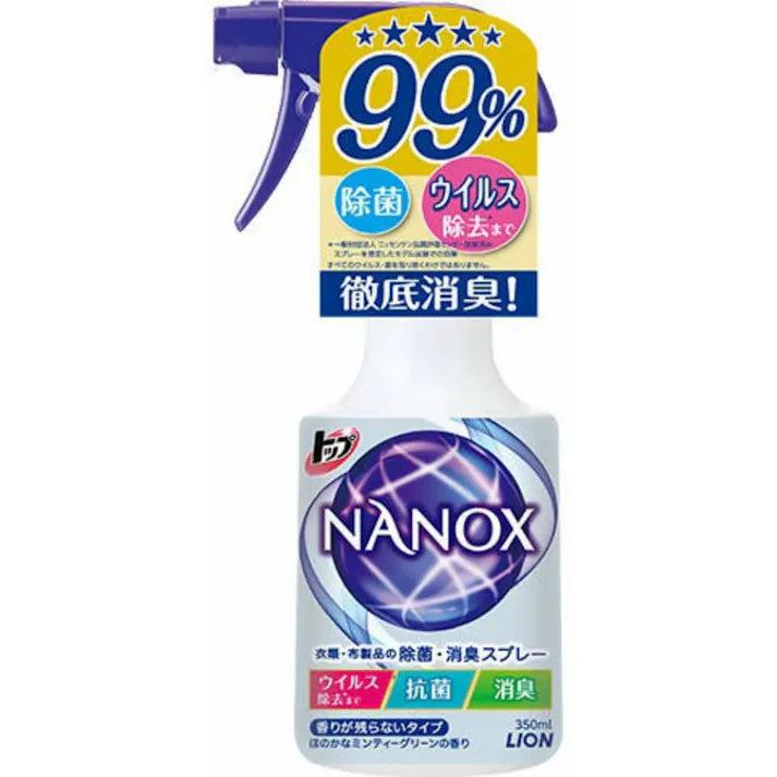 【12点まとめ買い】トップNANOX 除菌・消臭スプレー本体350M × 12点【送料込み】 #hrm-4903301292074
