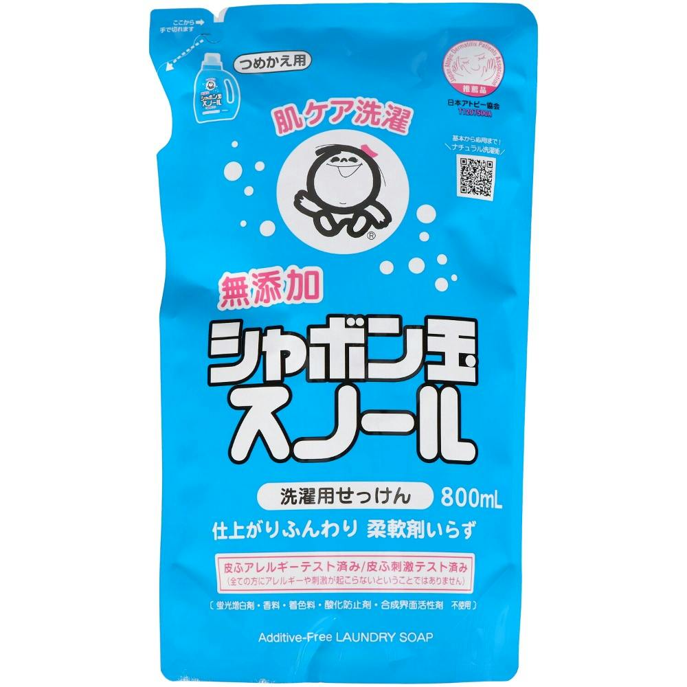 シャボン玉スノールつめかえ用 800ML ×1点 hrm#4901797032020 洗濯機用品 シャボン玉スノールつめかえ用 800ML ×1点 hrm#4901797032020 洗濯機用品