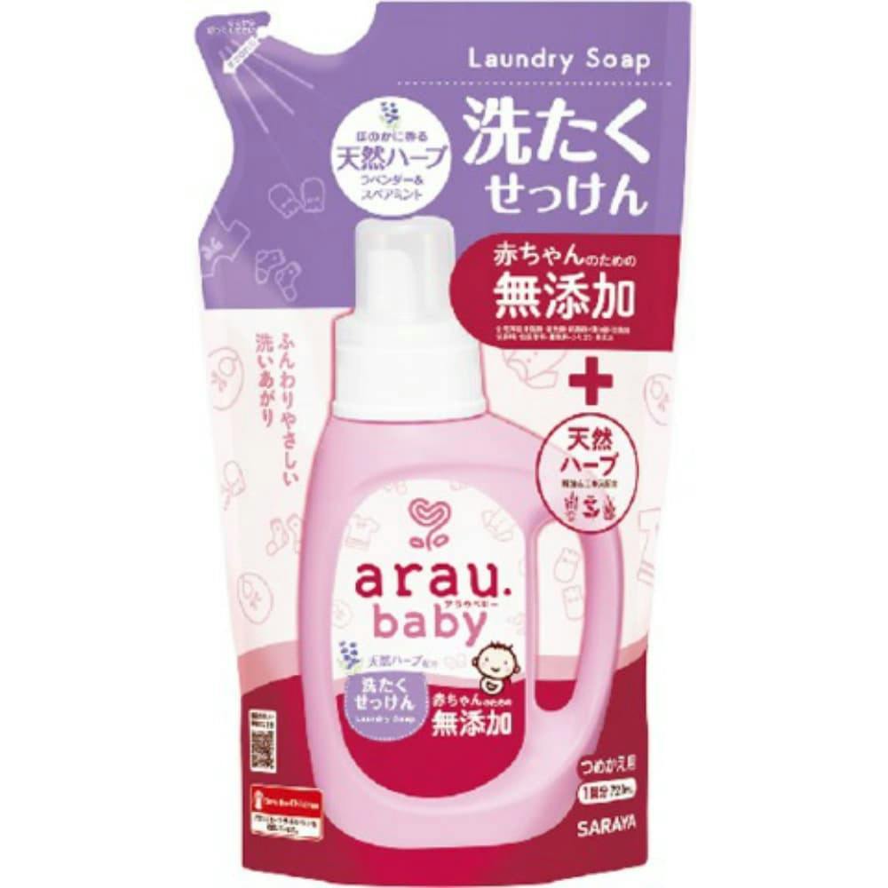 アラウ ベビー洗たくせっけん詰替 720ml × 12点 #hrm-4973512258749 洗濯機用品 アラウ ベビー洗たくせっけん詰替 720ml × 12点 #hrm-4973512258749 洗濯機用品