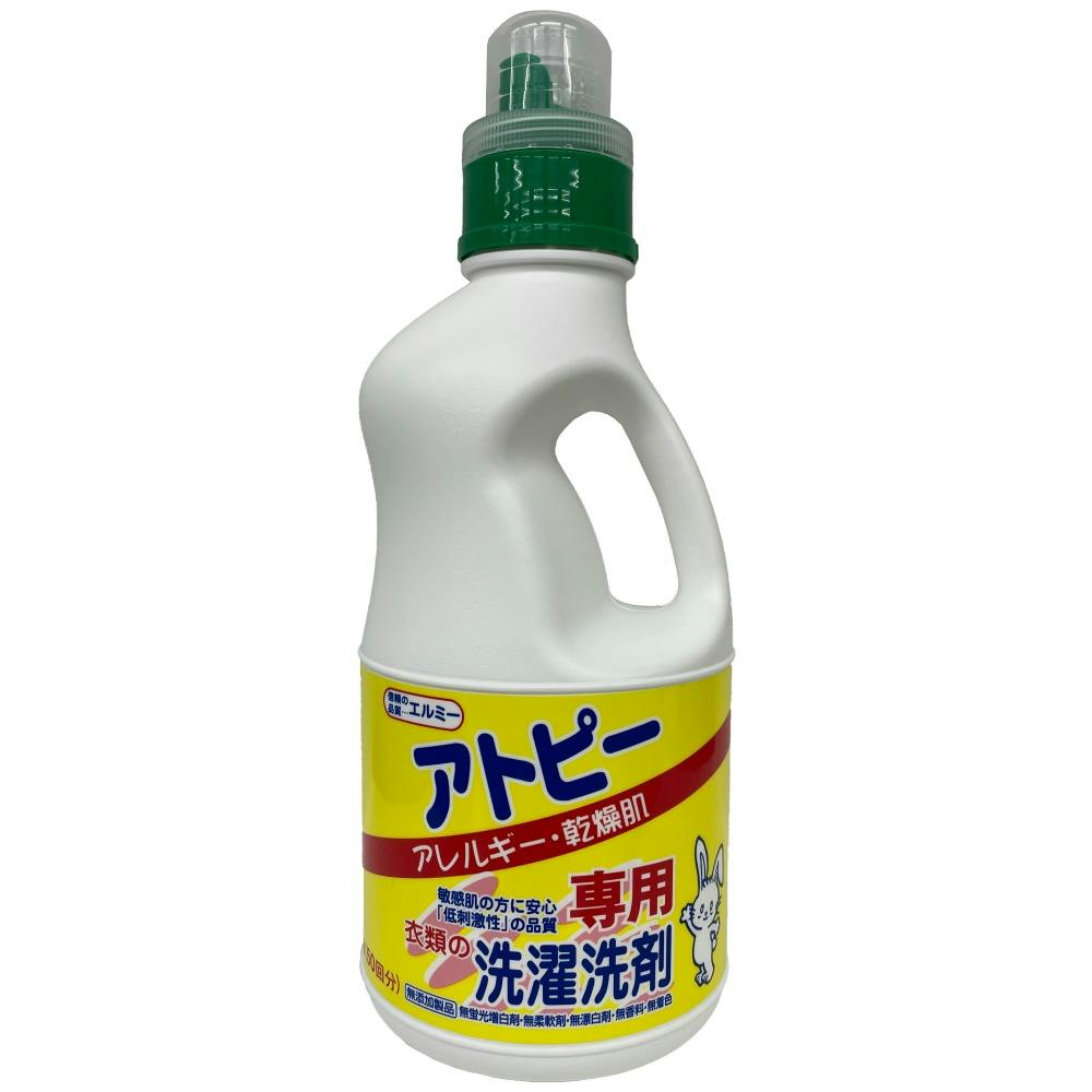 エルミー アトピー衣類の洗濯洗剤 1000ml × 12点 hrm#4983239051509 洗濯機用品 エルミー アトピー衣類の洗濯洗剤 1000ml × 12点 hrm#4983239051509 洗濯機用品