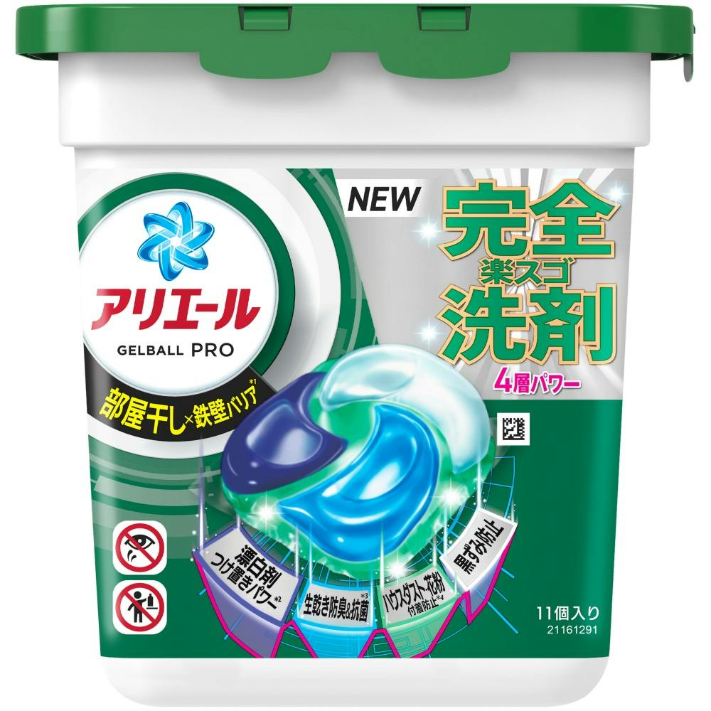 アリエール】ジェルボール4D 部屋干し用 限定デザイン 詰替
